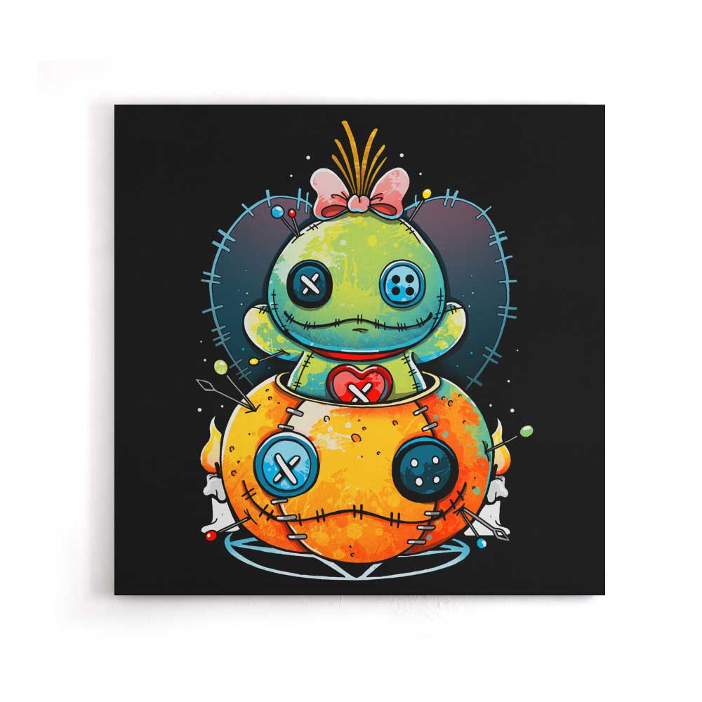 Voodoo Pumpkin - Canvas Print