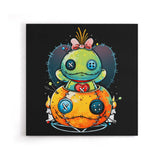 Voodoo Pumpkin - Canvas Print