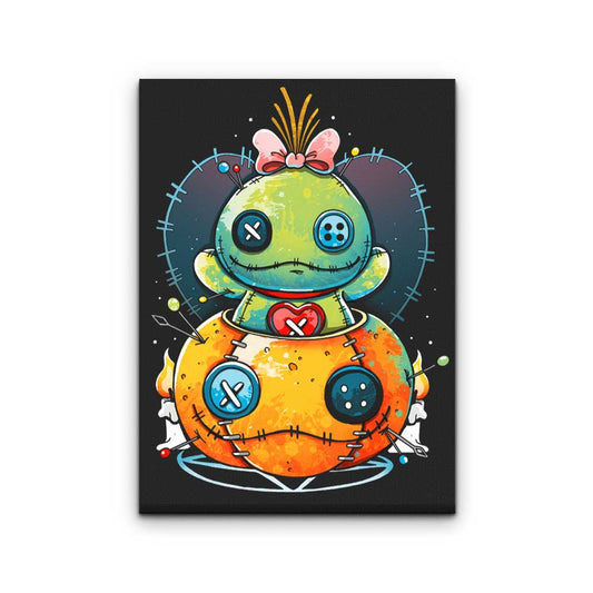 Voodoo Pumpkin - Canvas Print