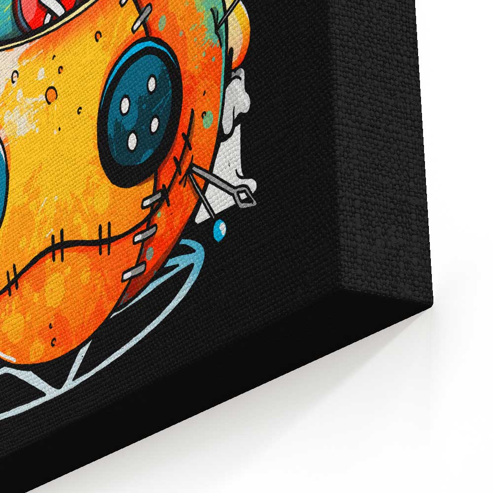 Voodoo Pumpkin - Canvas Print