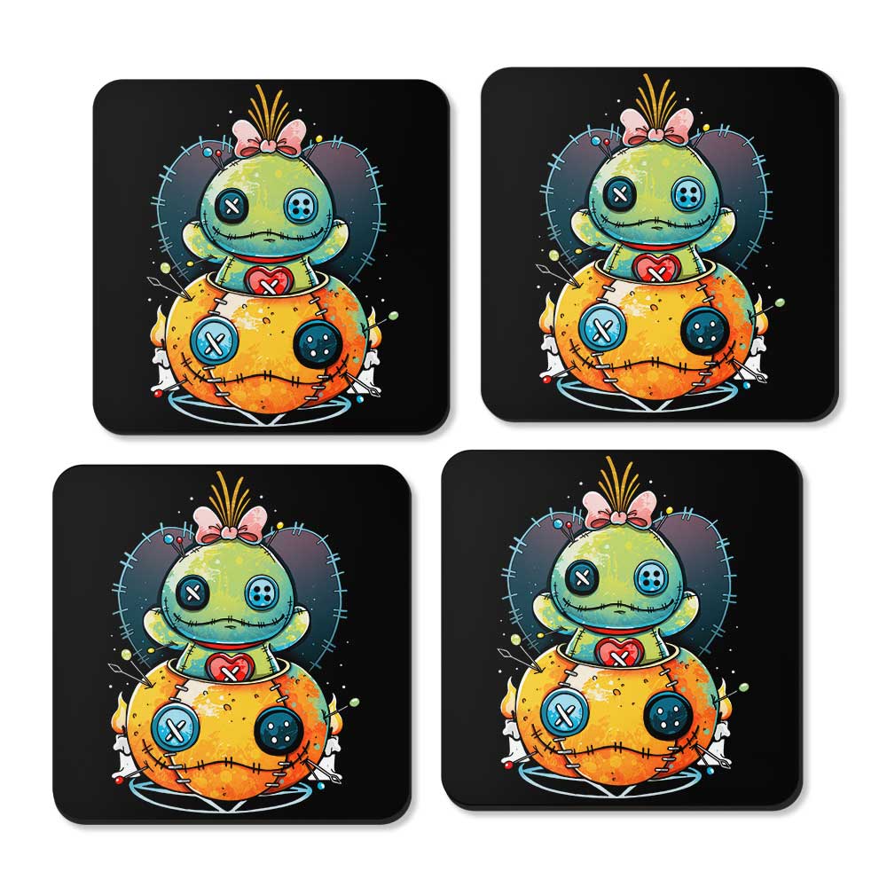 Voodoo Pumpkin - Coasters