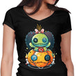 Voodoo Pumpkin - Women's V-Neck