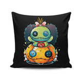 Voodoo Pumpkin - Throw Pillow