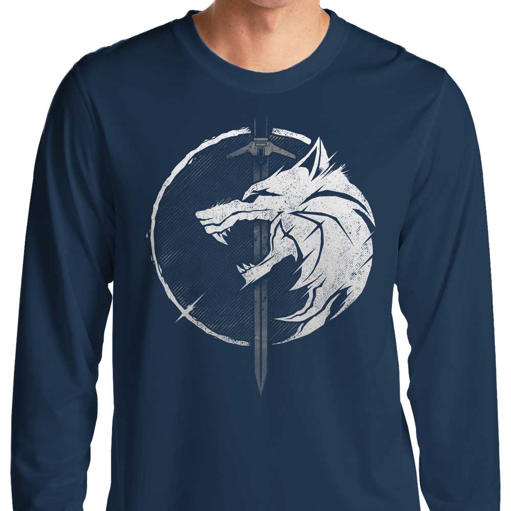 WH1T3 W0LF - Long Sleeve T-Shirt