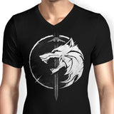 WH1T3 W0LF - Men's V-Neck