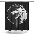 WH1T3 W0LF - Shower Curtain