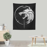 WH1T3 W0LF - Wall Tapestry