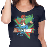 Walking on Sunshine - Women's V-Neck