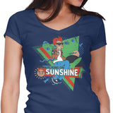 Walking on Sunshine - Women's V-Neck