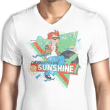 Walking on Sunshine - Men's V-Neck