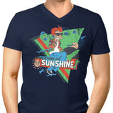 Walking on Sunshine - Men's V-Neck