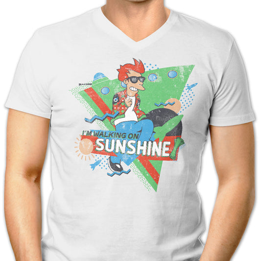 Walking on Sunshine - Men's V-Neck