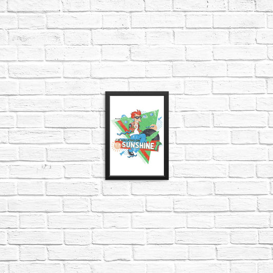 Walking on Sunshine - Posters & Prints