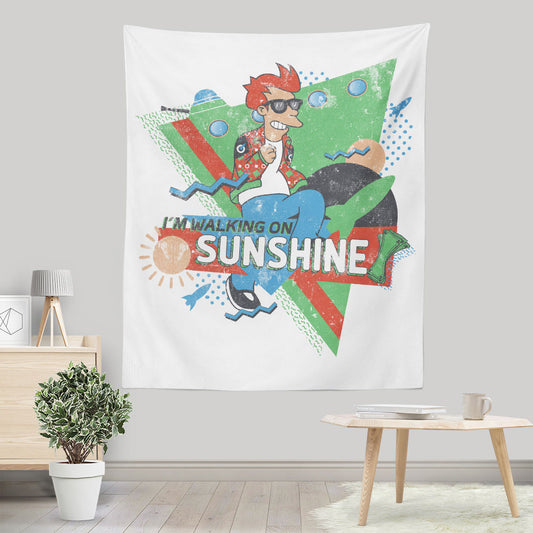 Walking on Sunshine - Wall Tapestry
