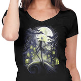 Wanderer Before Christmas - Women's V-Neck