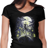 Wanderer Before Christmas - Women's V-Neck