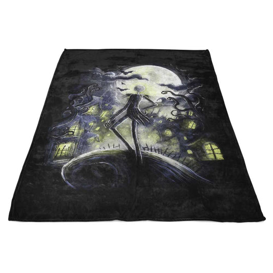 Wanderer Before Christmas - Fleece Blanket