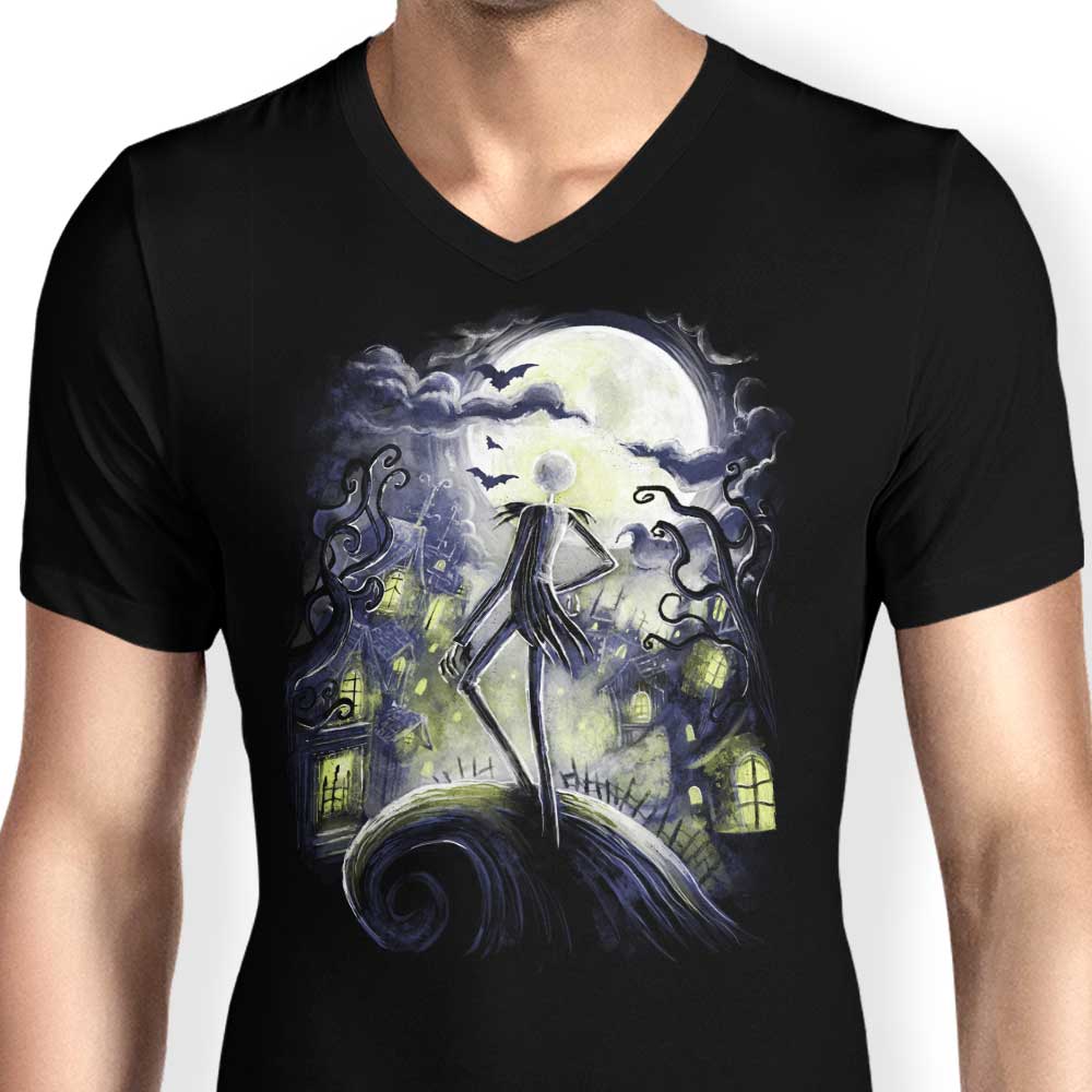 Wanderer Before Christmas - Men's V-Neck