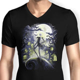 Wanderer Before Christmas - Men's V-Neck