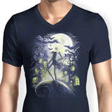 Wanderer Before Christmas - Men's V-Neck