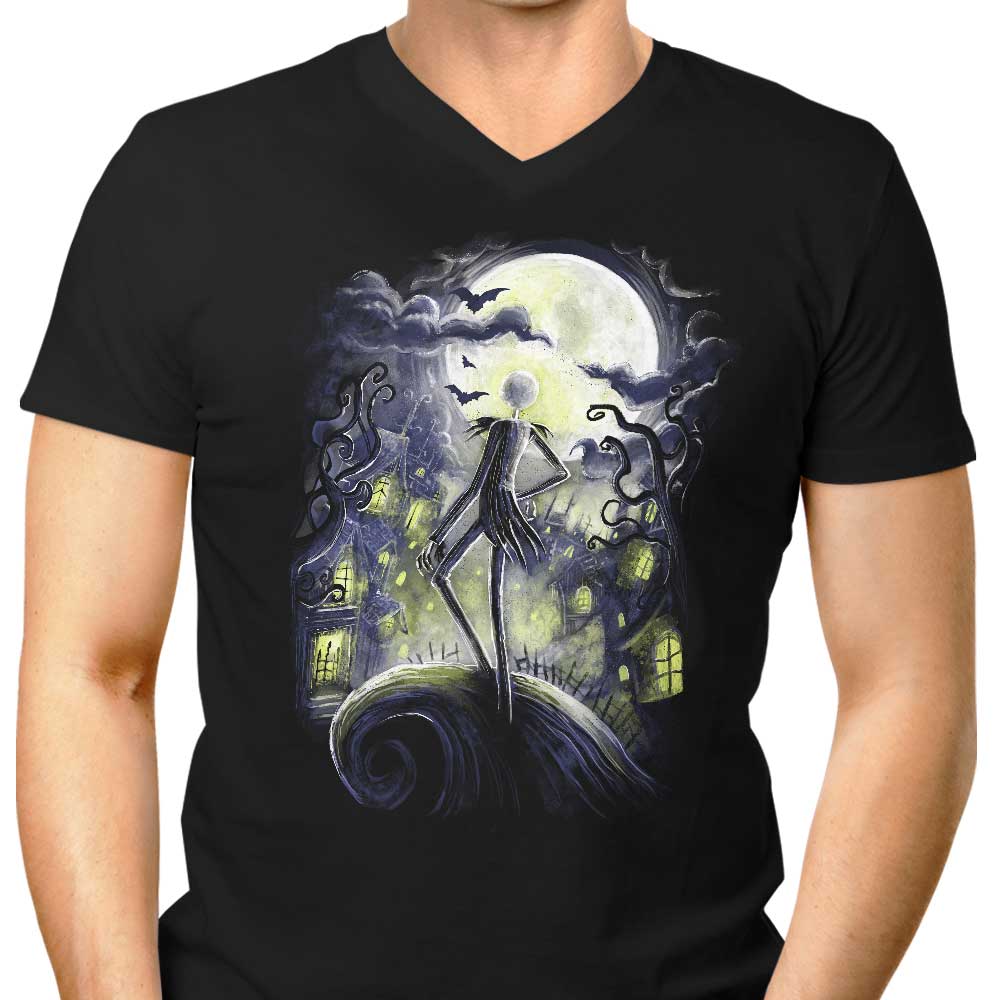 Wanderer Before Christmas - Men's V-Neck