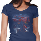 Wanderer of the Dark Side - Women's V-Neck