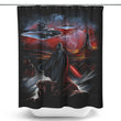 Wanderer of the Dark Side - Shower Curtain