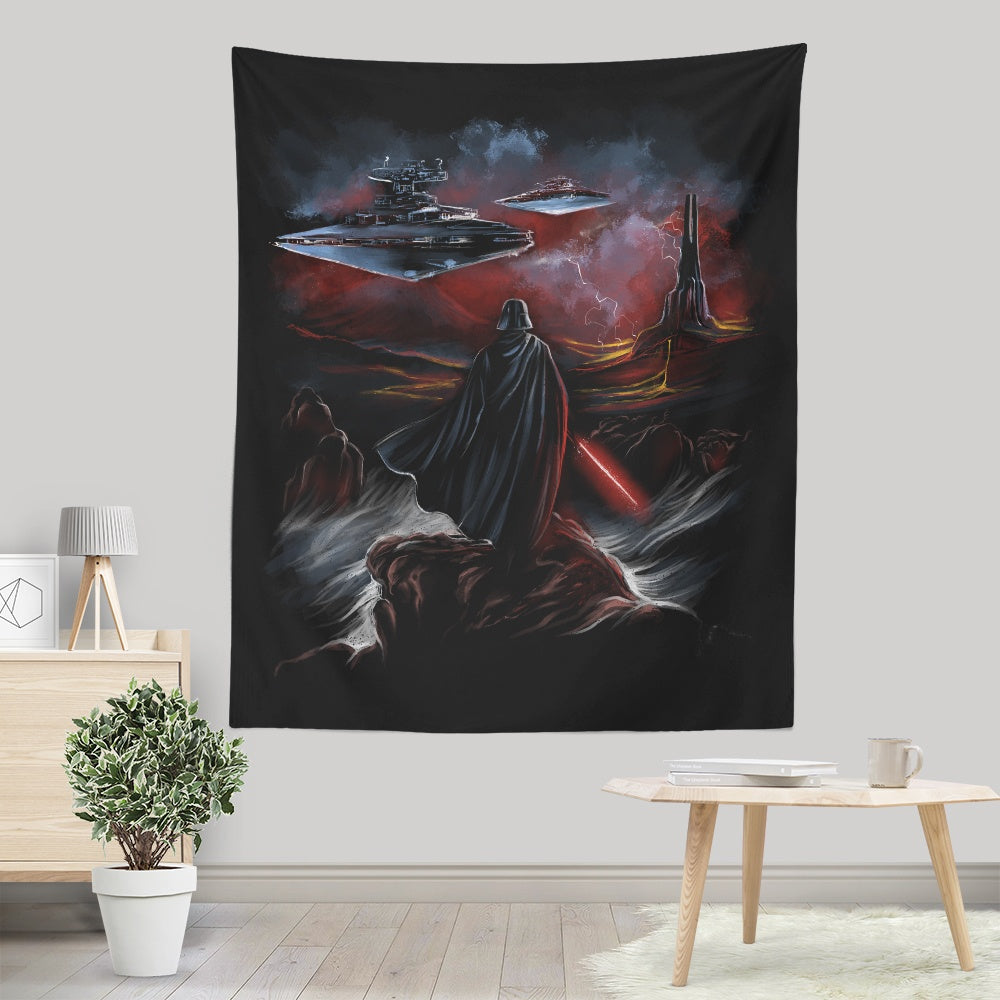 Wanderer of the Dark Side - Wall Tapestry