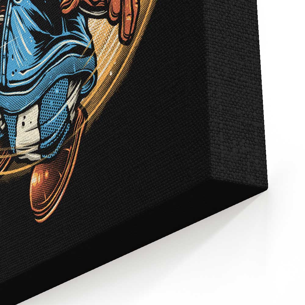 Wandering Flame - Canvas Print