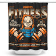 Wanna Work Out - Shower Curtain