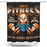 Wanna Work Out - Shower Curtain