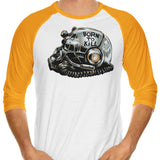 War Face Never Changes - 3/4 Sleeve Raglan T-Shirt