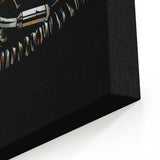 War Face Never Changes - Canvas Print