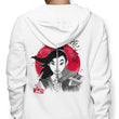 Warrior Princess Sumi-e - Hoodie