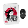 Warrior Princess Sumi-e - Mousepad