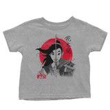 Warrior Princess Sumi-e - Youth Apparel