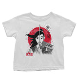 Warrior Princess Sumi-e - Youth Apparel