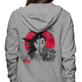 Warrior Princess Sumi-e - Hoodie