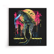 Watching the Kaiju - Canvas Print