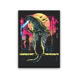 Watching the Kaiju - Canvas Print