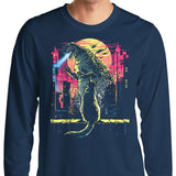 Watching the Kaiju - Long Sleeve T-Shirt