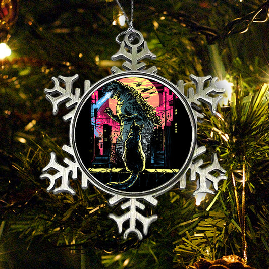 Watching the Kaiju - Ornament