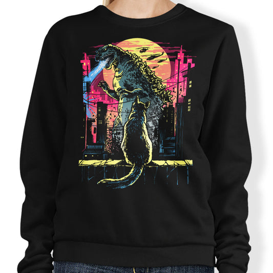 Watching the Kaiju - Sweatshirt