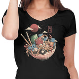 Water Bowl - Women's V-Neck