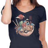 Water Bowl - Women's V-Neck