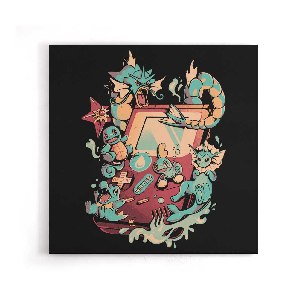 Water Game - Canvas Print