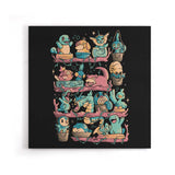 Water Shelf - Canvas Print
