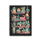 Water Shelf - Canvas Print