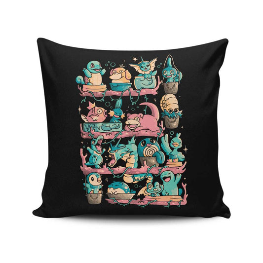 Water Shelf - Throw Pillow