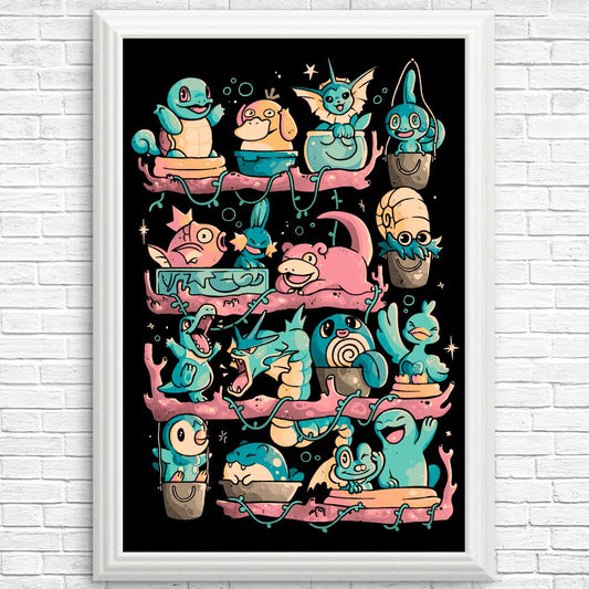 Water Shelf - Posters & Prints
